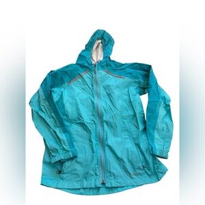 L.L. Bean‎ blue Windbreaker/light jacket girls size 14/16